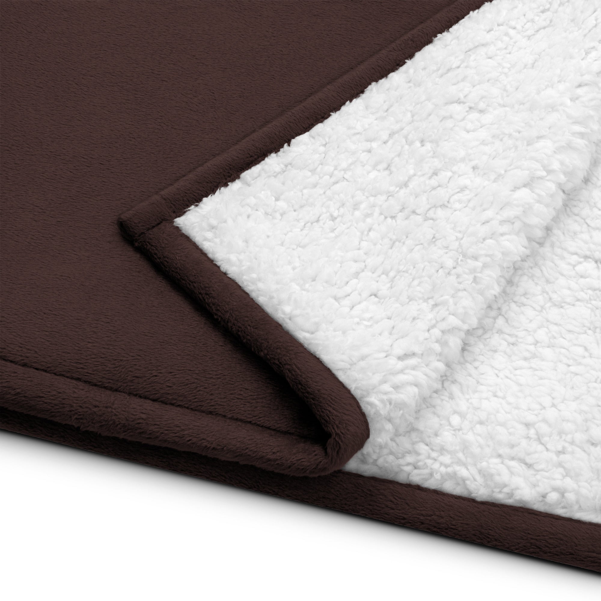 Shoosty White Buffalo Premium Sherpa Blanket