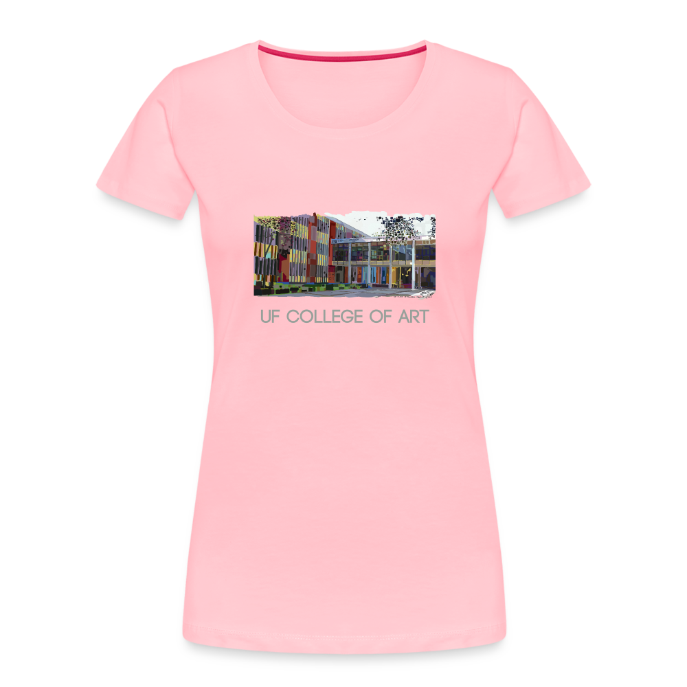 UF College of Art Women’s Premium Organic T-Shirt - pink