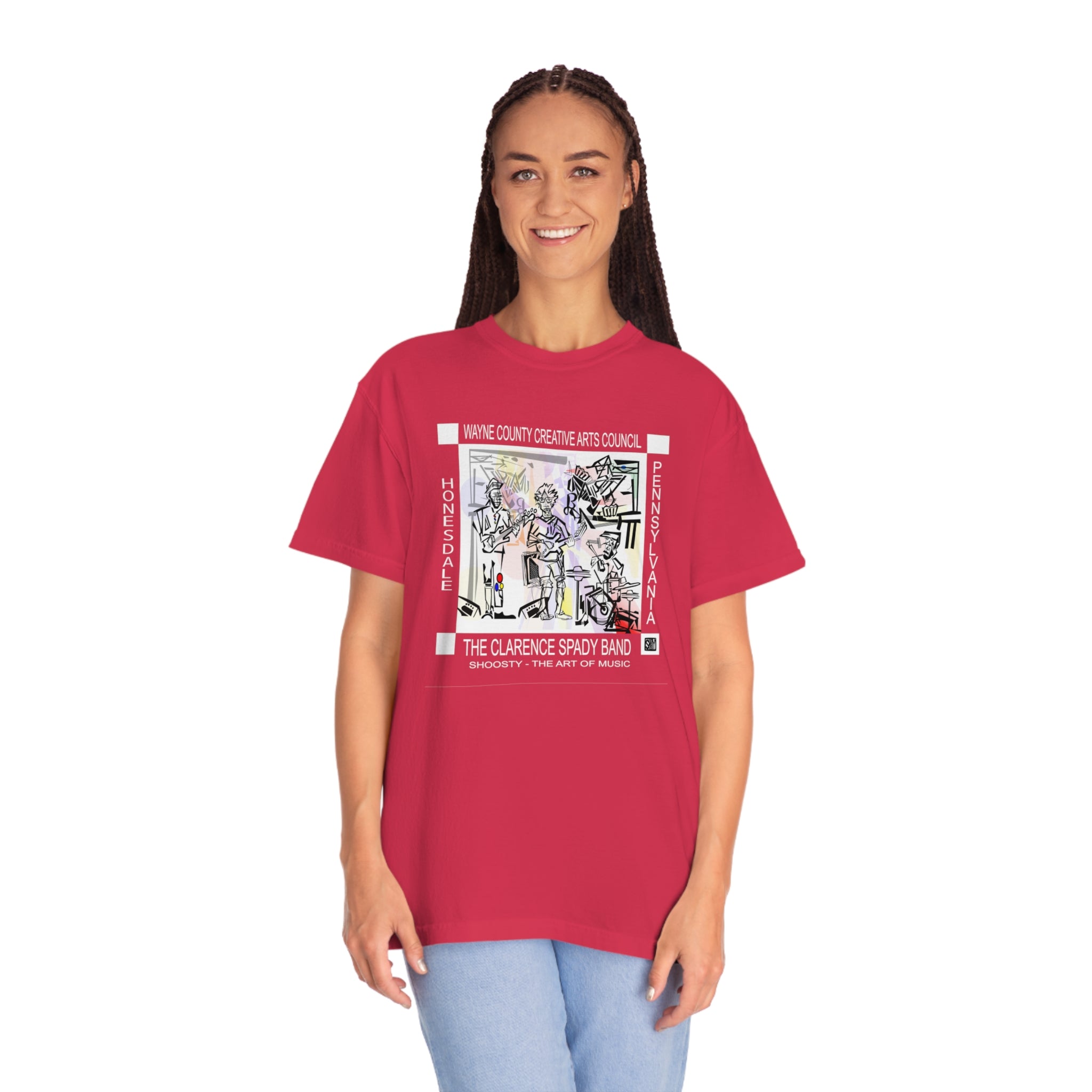 Clarence Spadey Unisex Garment-Dyed T-shirt