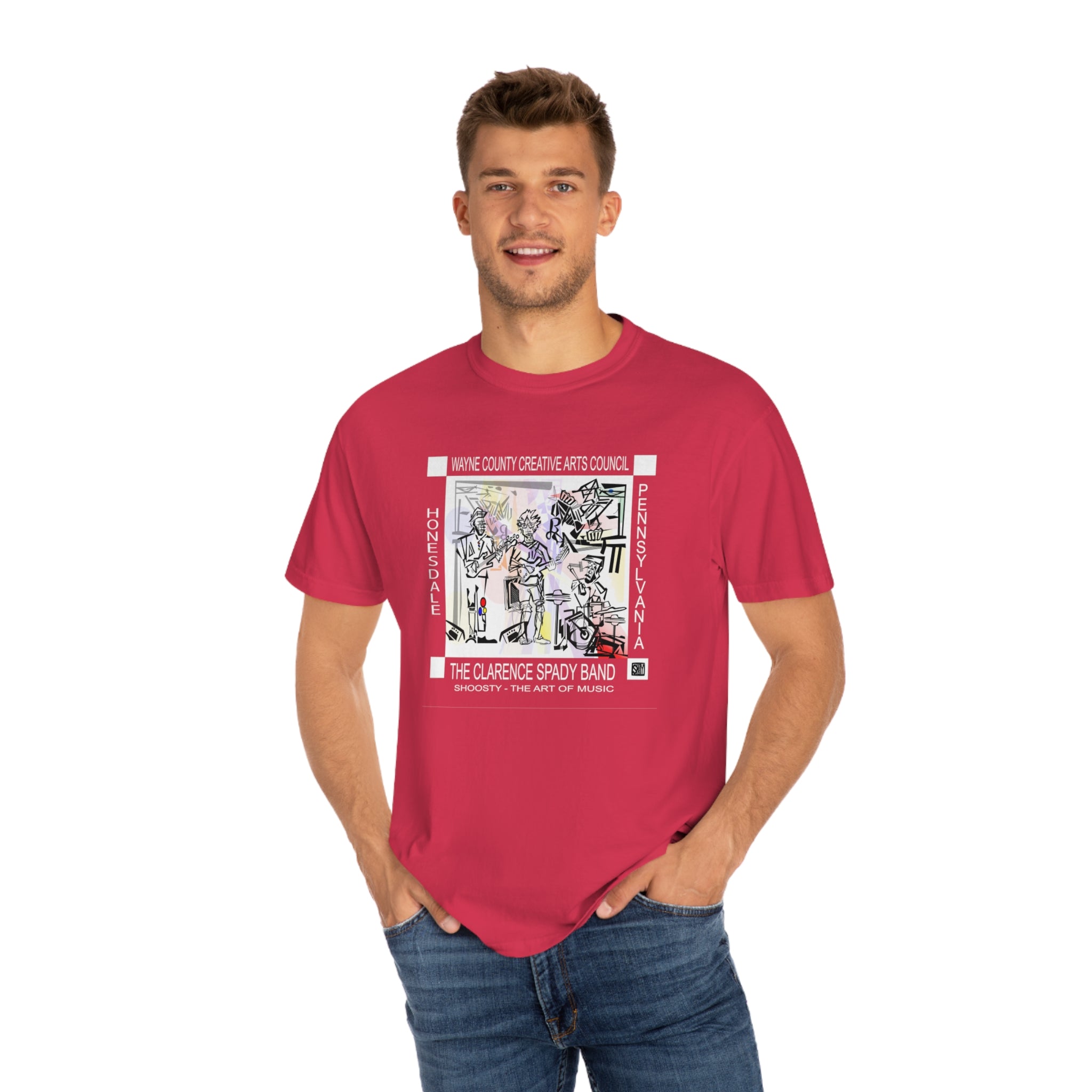 Clarence Spadey Unisex Garment-Dyed T-shirt