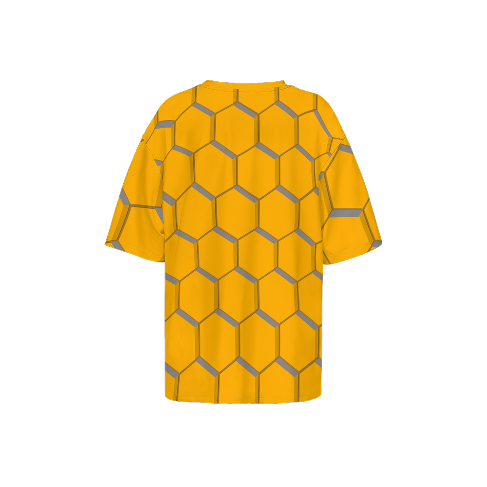 Shoosty® Bugs Bumblebee Honey Women’s Oversized Short-Sleeve T-Shirt