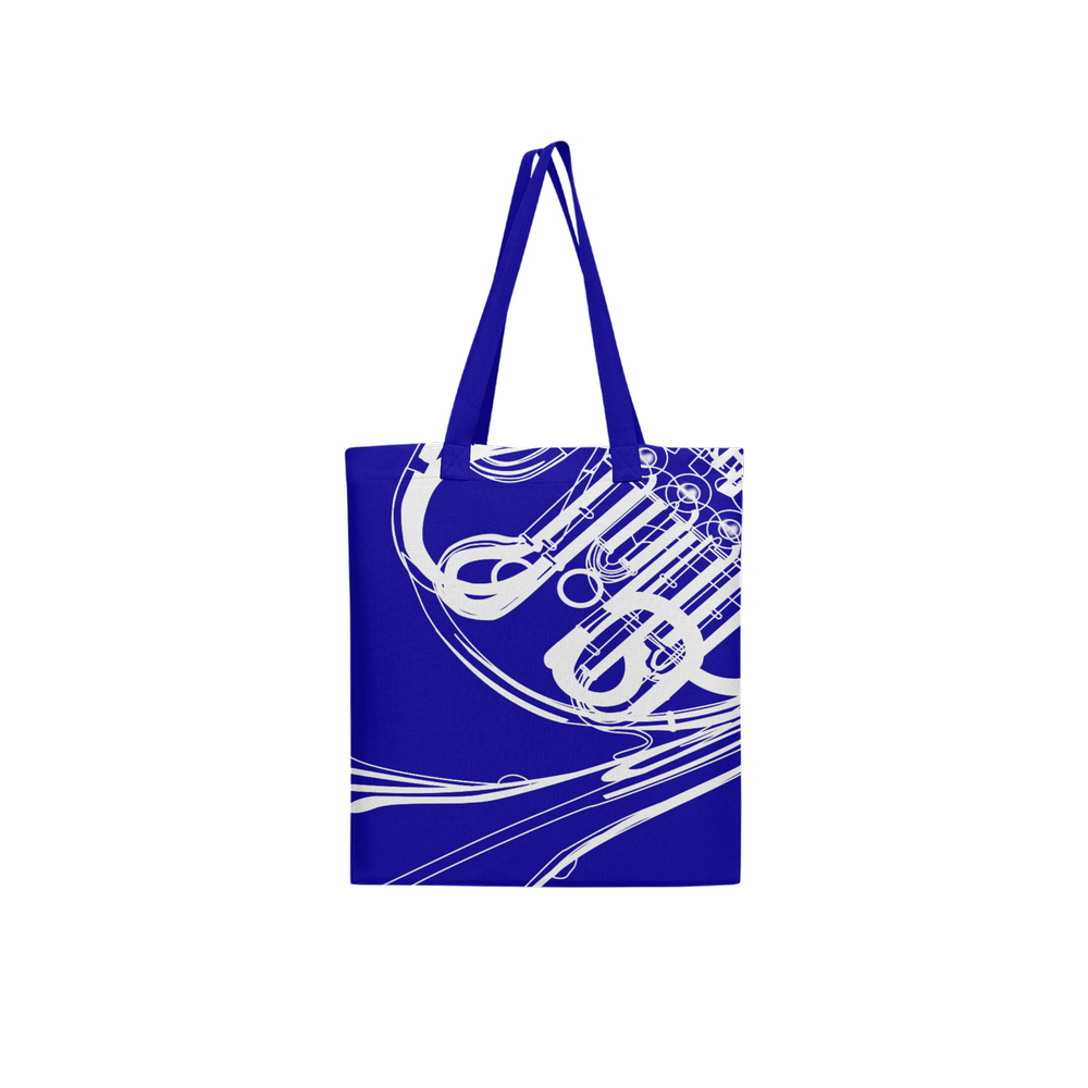 French Horn Woven Texture Tote Bag
