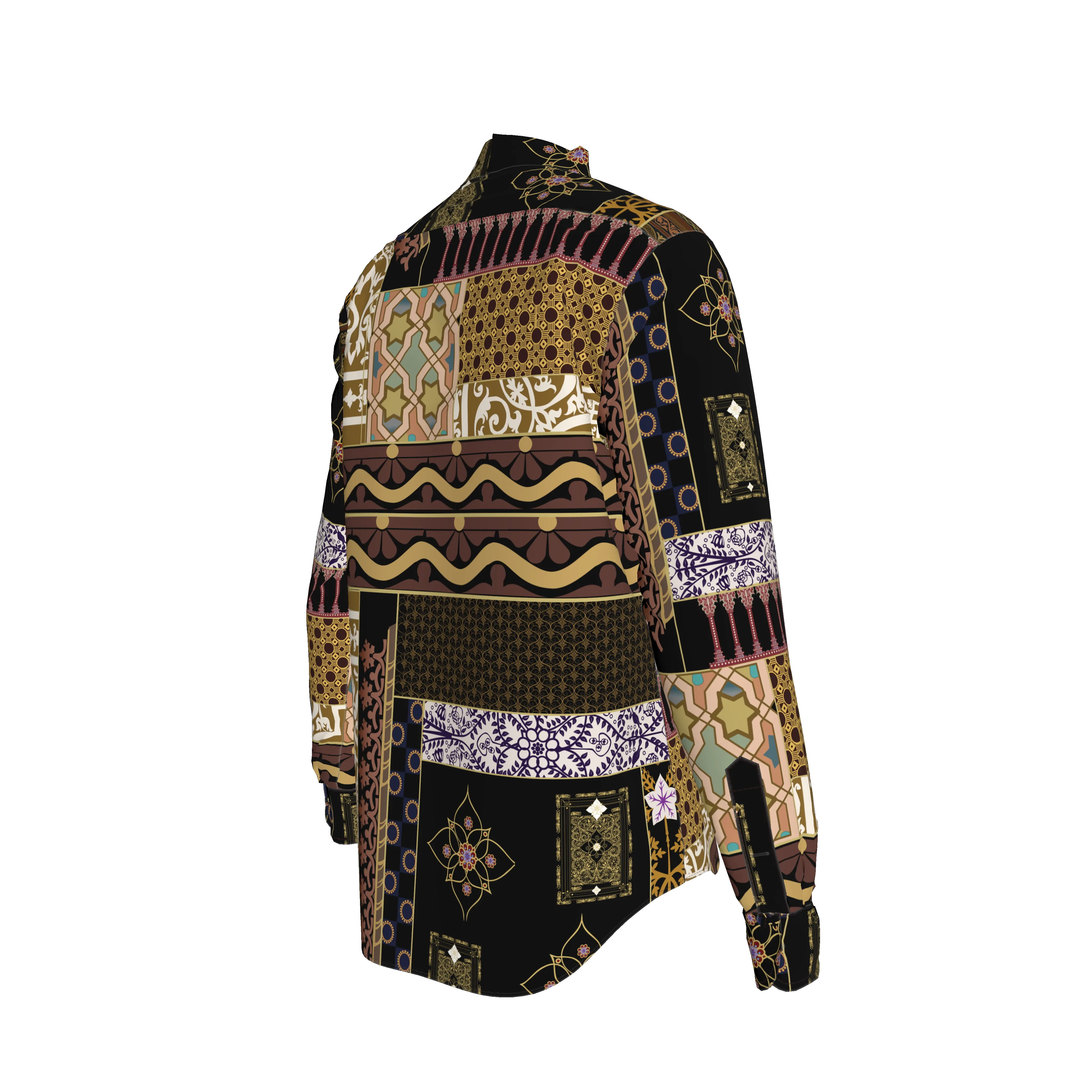 Andre Collection Dress Shirt with French Collar – Button-Up Unisex Shirt in Pima Cotton Poplin