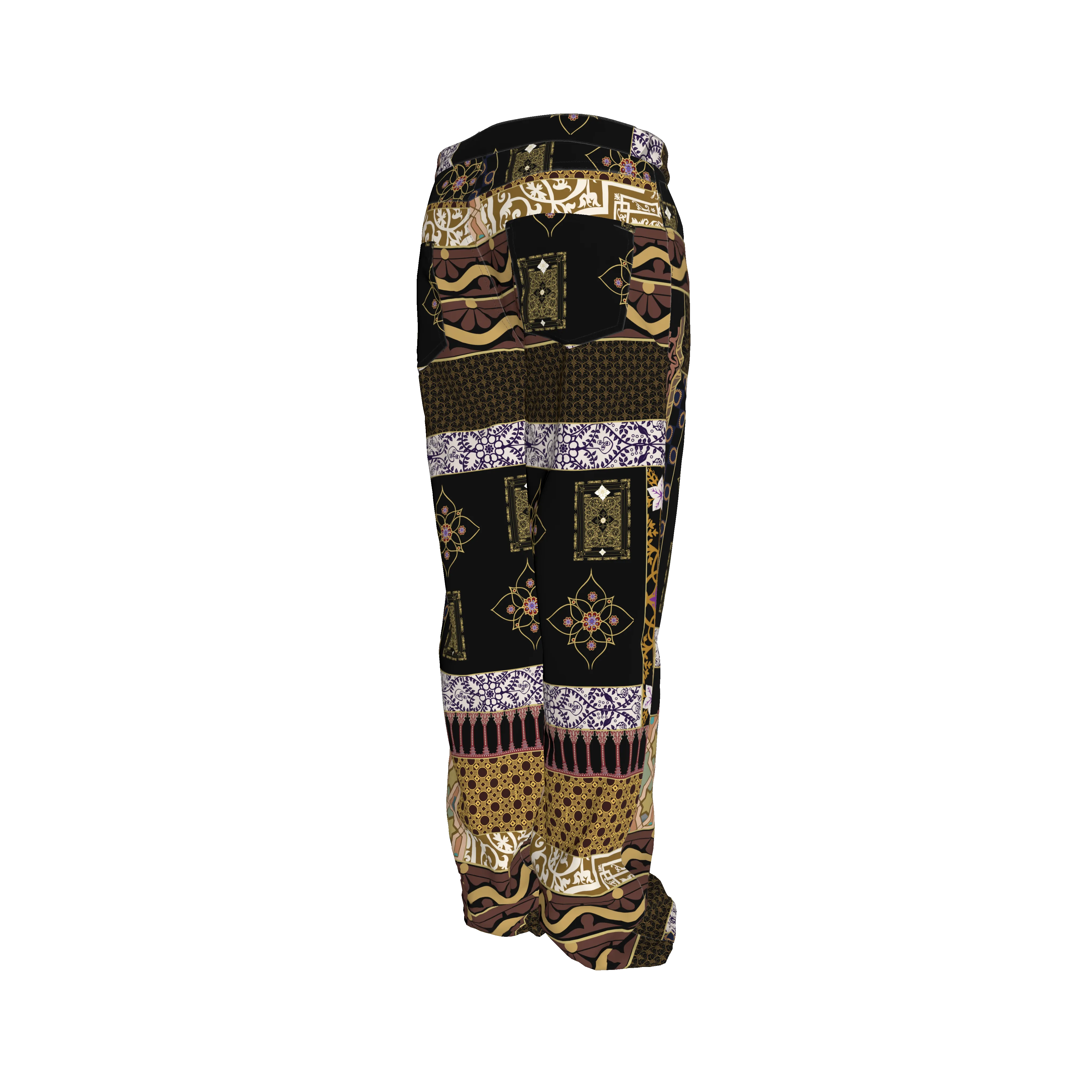 Relaxed Fit Jeans in Heavy Stretch Cotton Twill