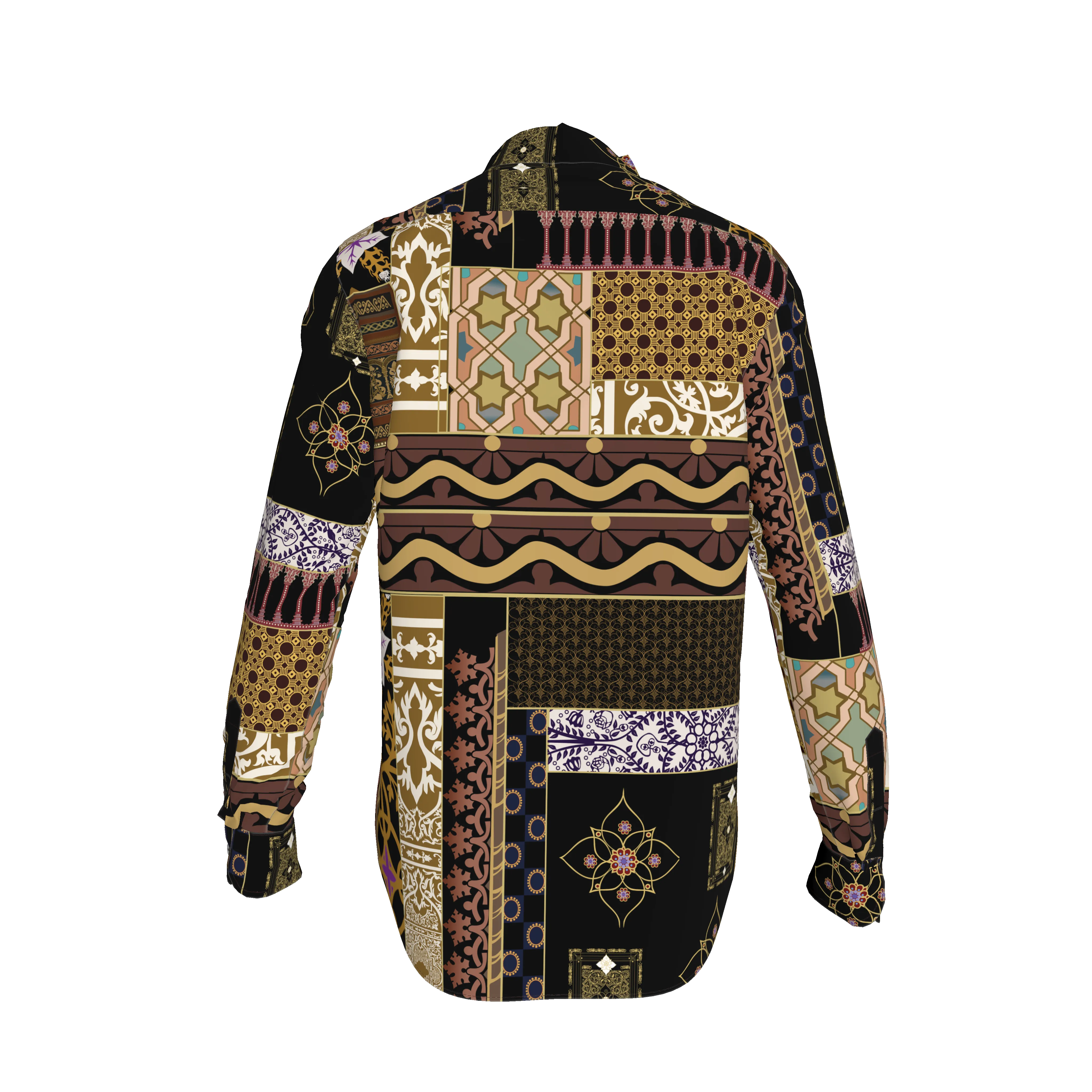 Andre Collection Dress Shirt with French Collar – Button-Up Unisex Shirt in Pima Cotton Poplin