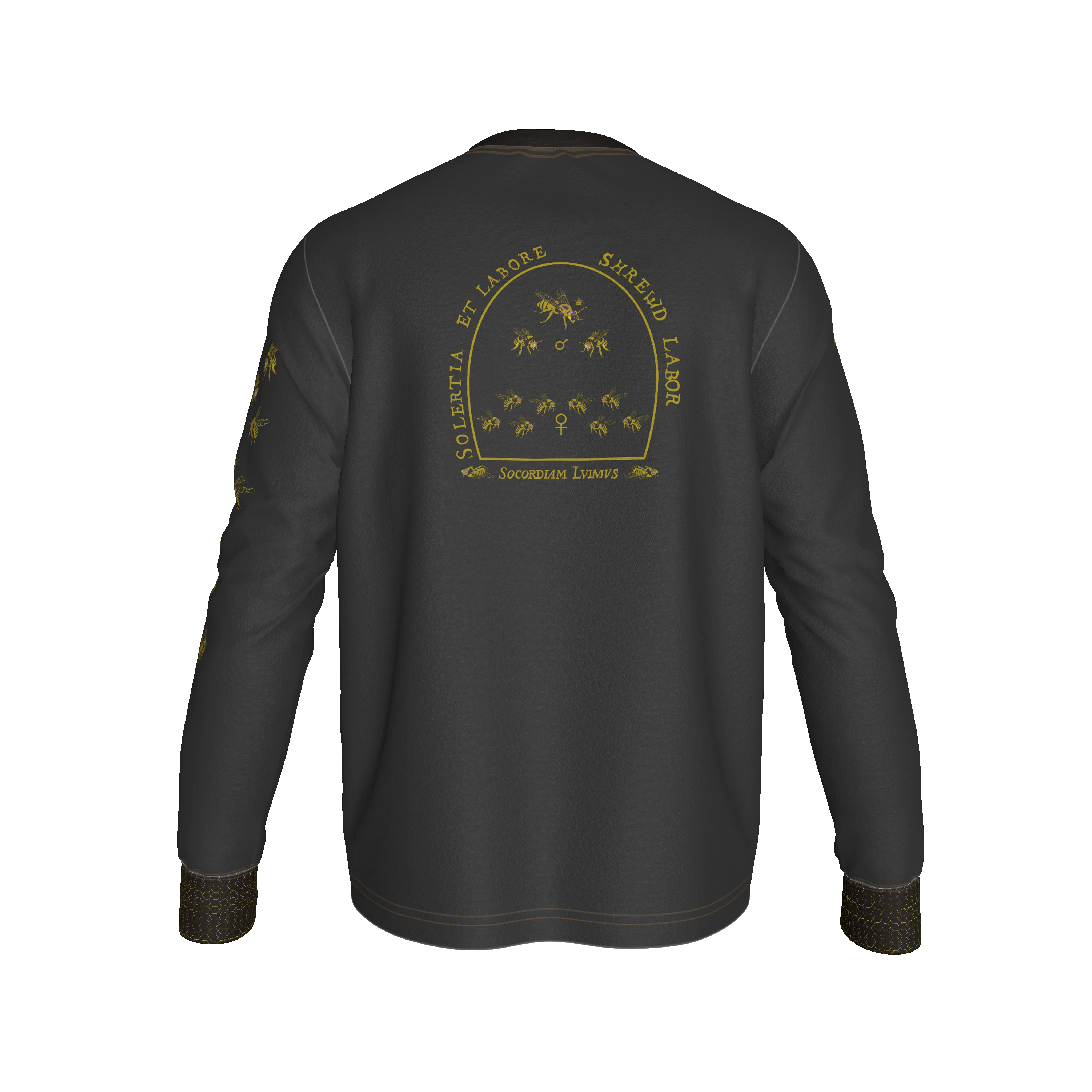 The Bee Hierarchy Long Sleeve T-Shirt