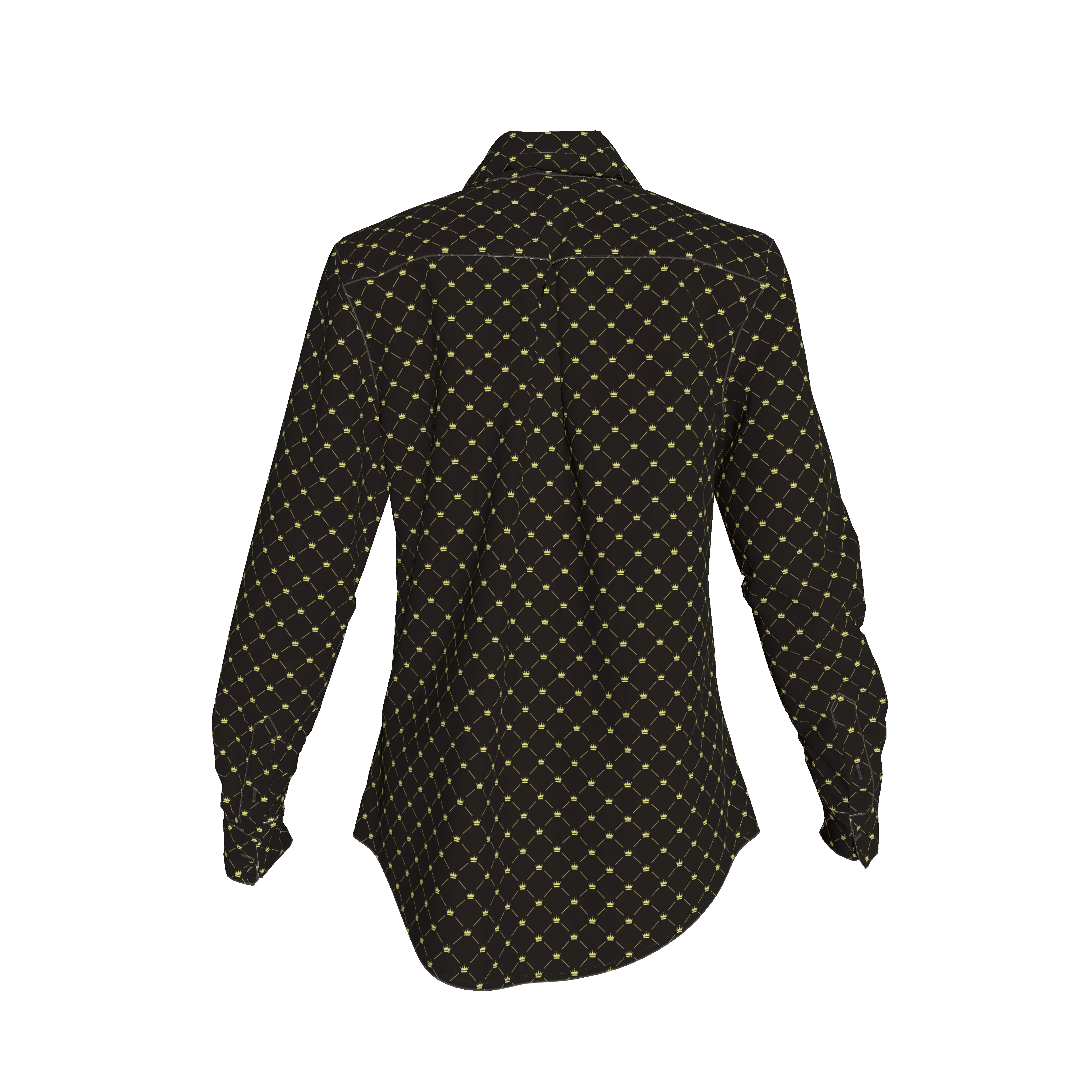 Button Front Shirt in Soft-Structured Linen