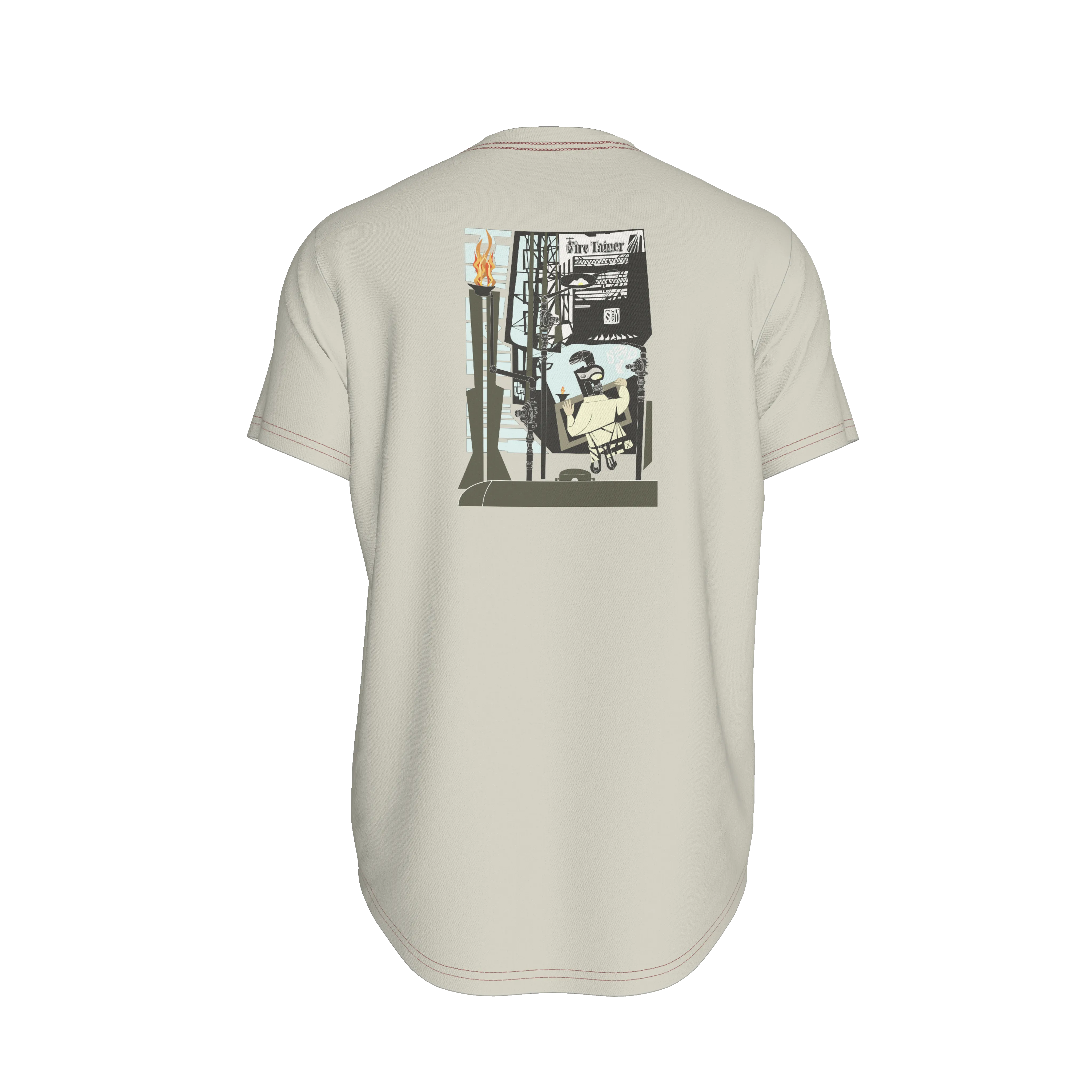 The Contractor Series Gas Man Fire Tamer T-Shirt