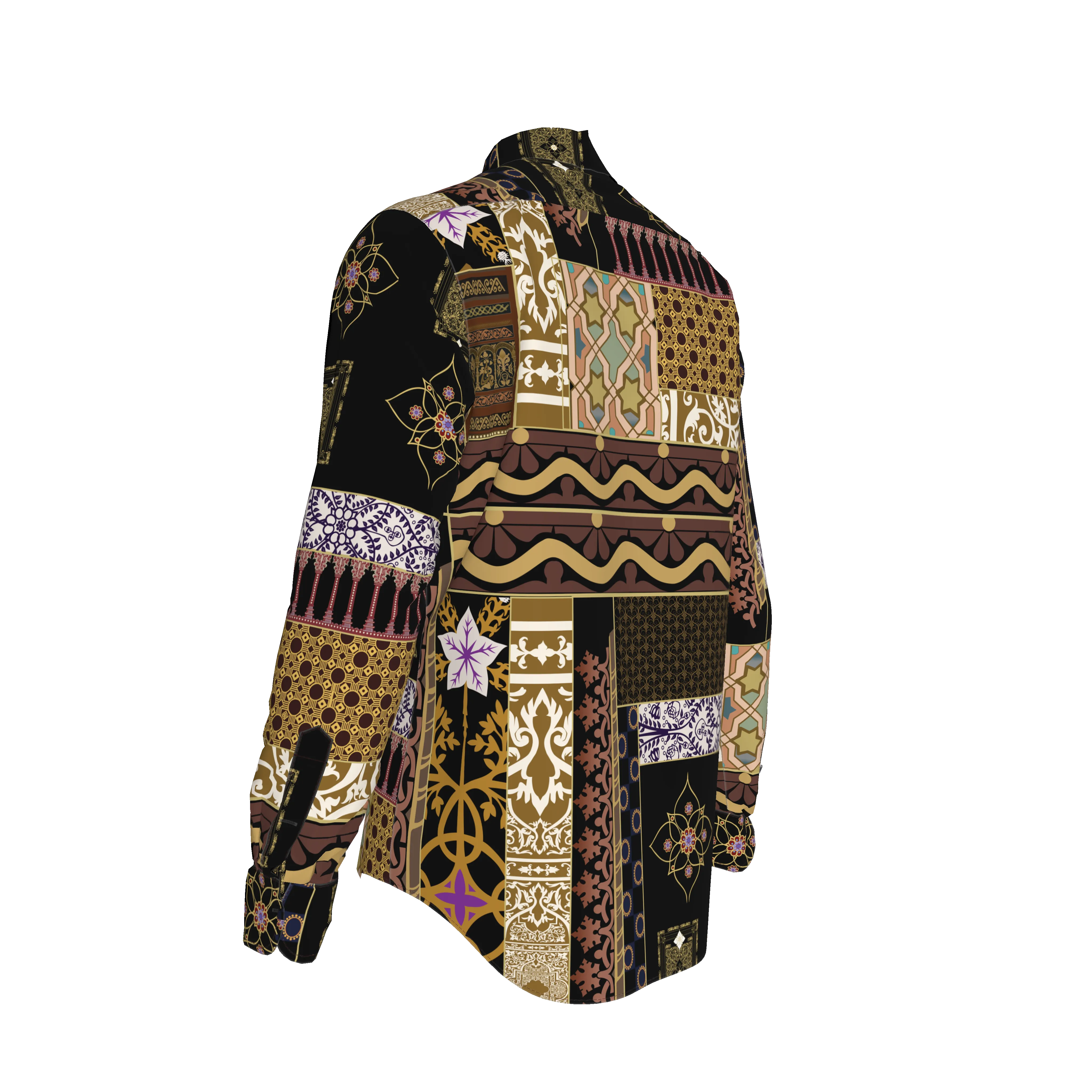 Andre Collection Dress Shirt with French Collar – Button-Up Unisex Shirt in Pima Cotton Poplin