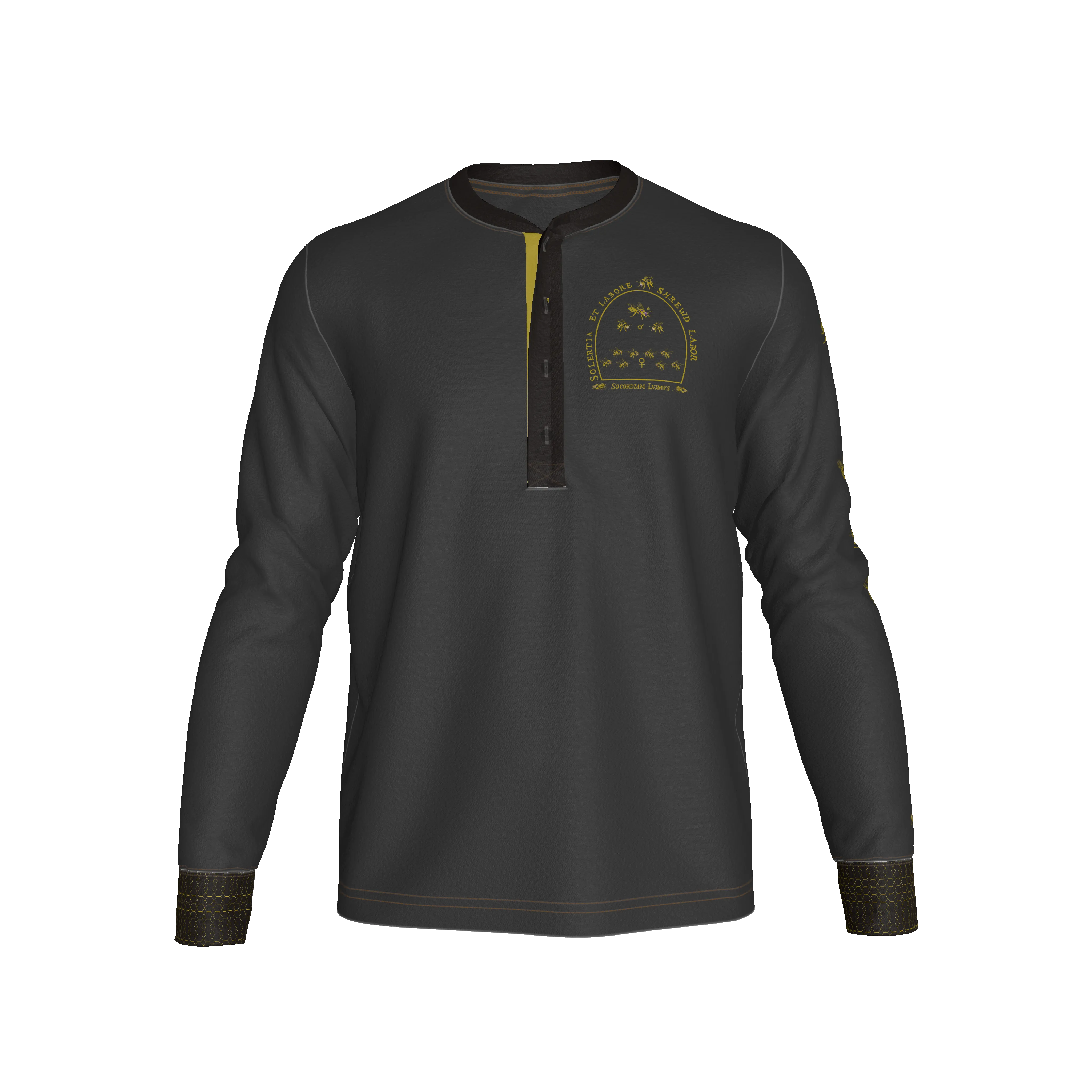 The Bee Hierarchy Long Sleeve T-Shirt