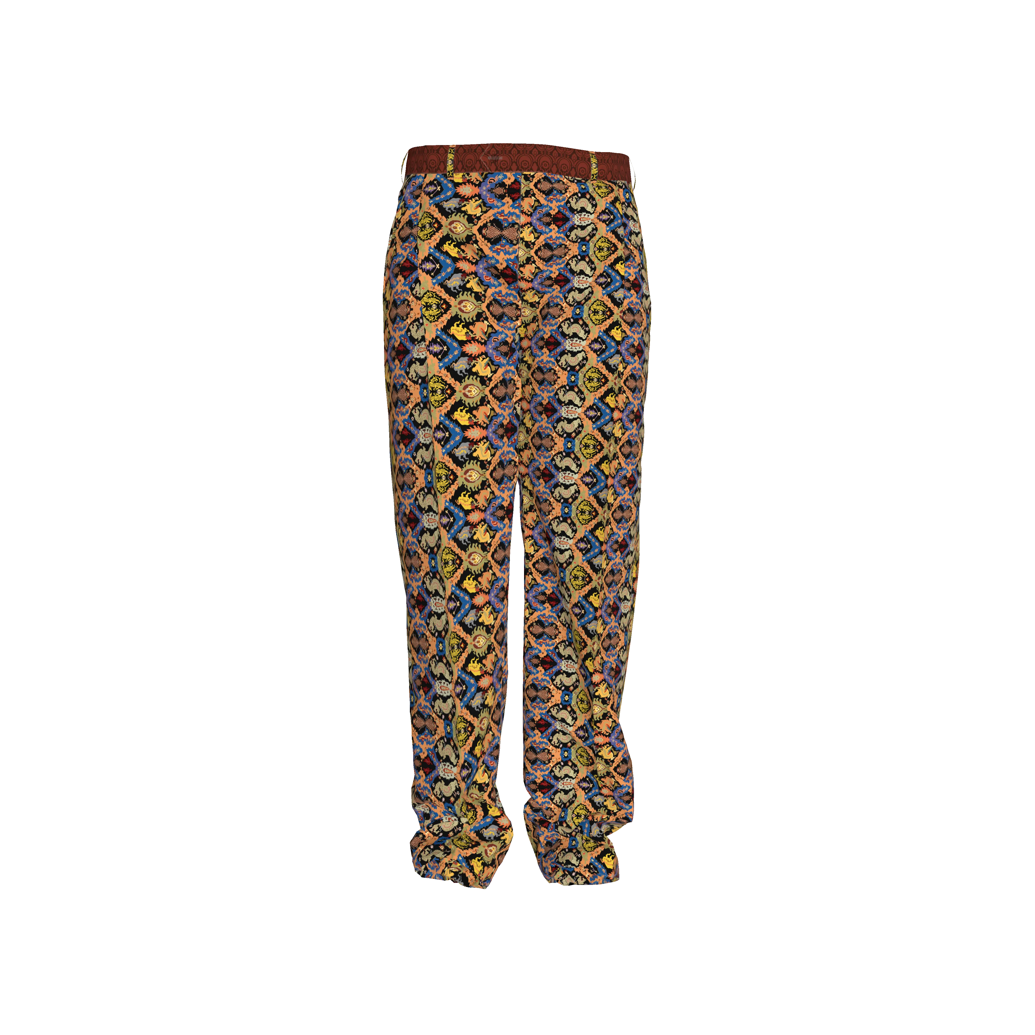 Scythian Pleated Mens Pants