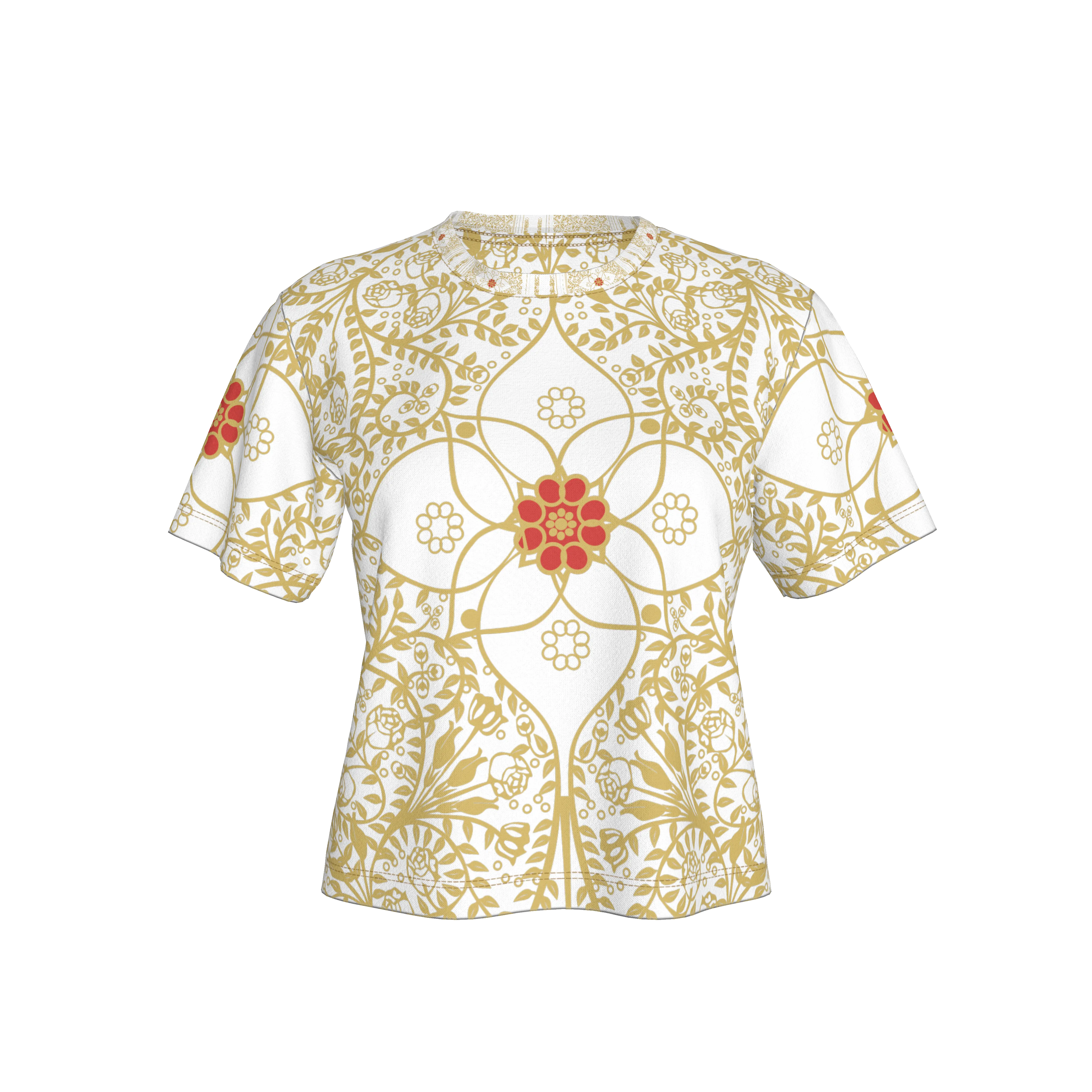 Star Flower Boxy Women’s Shirt