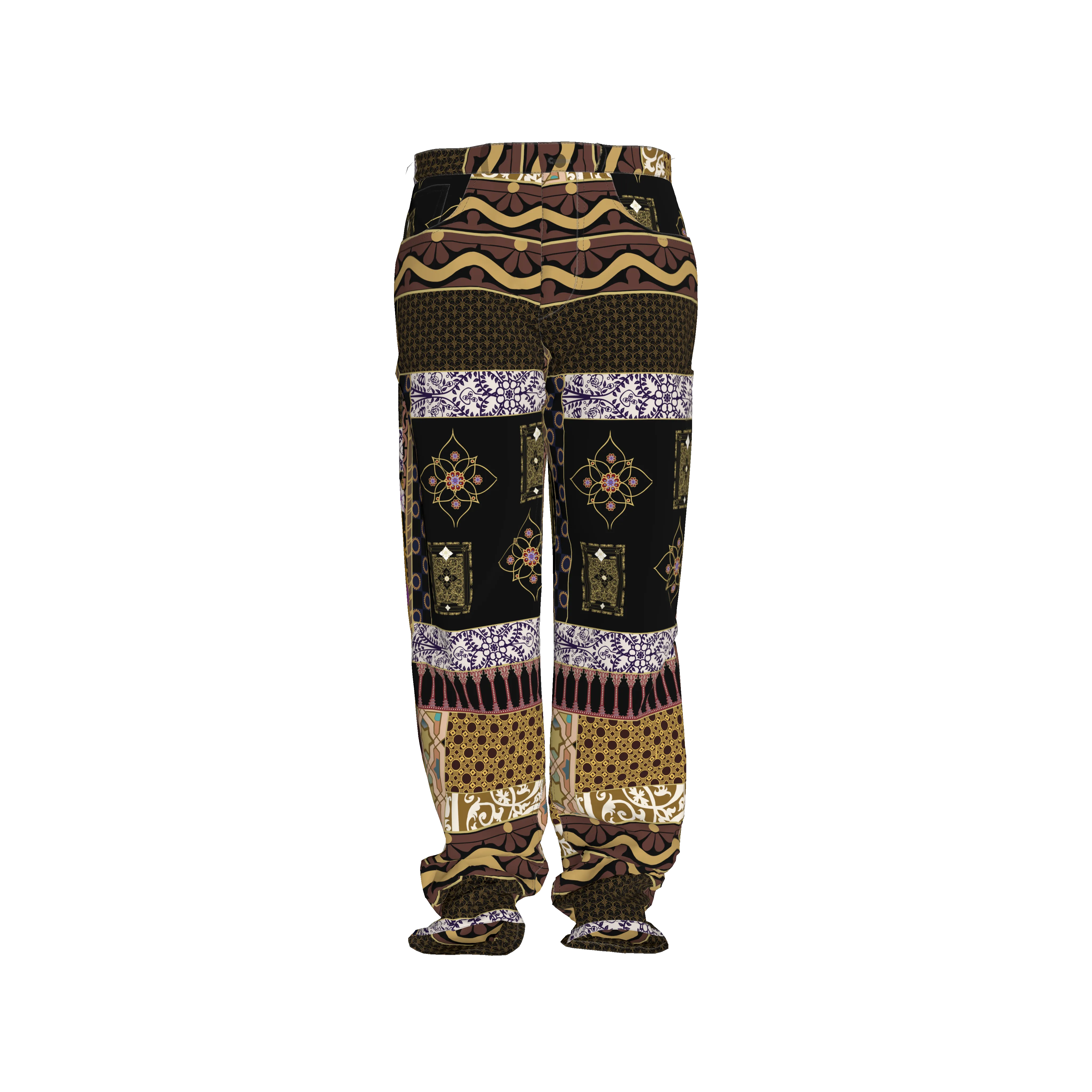 Relaxed Fit Jeans in Heavy Stretch Cotton Twill