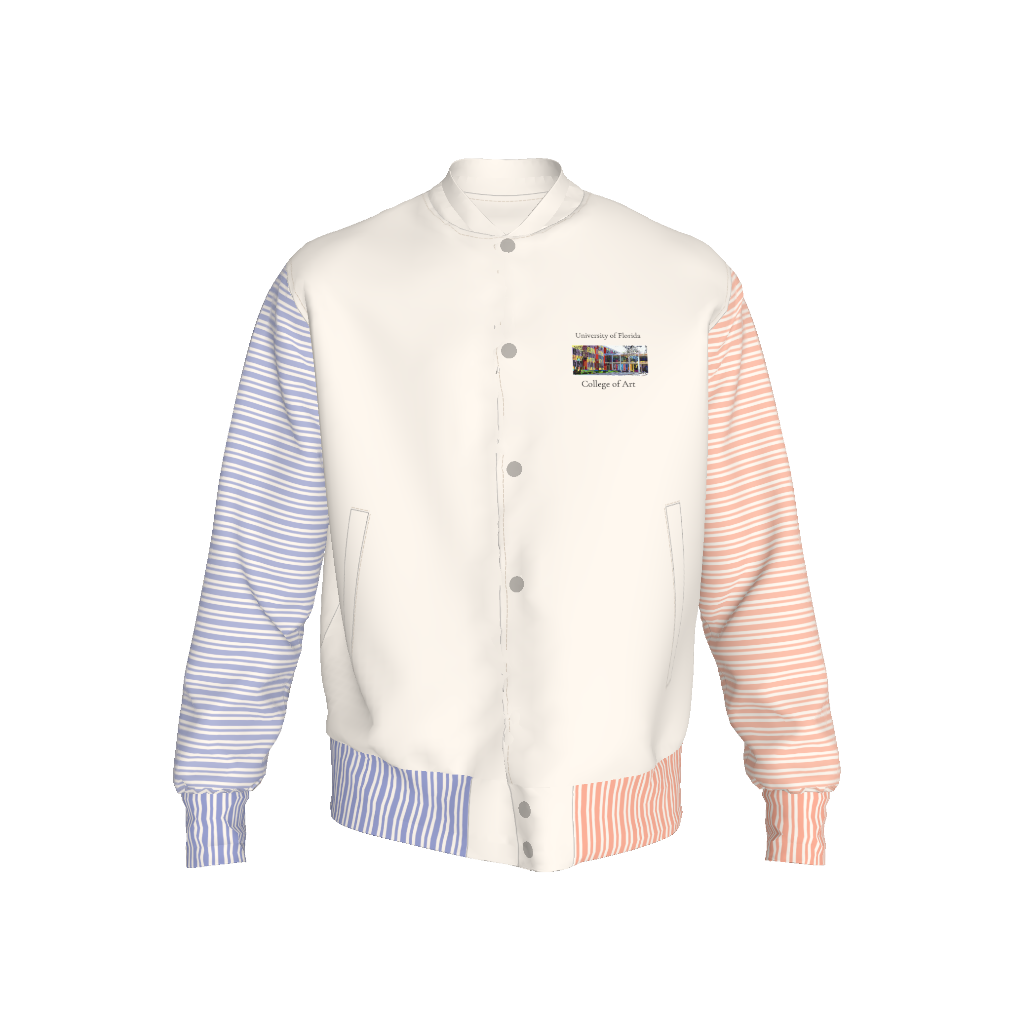 UF College of Art Varsity Jacket