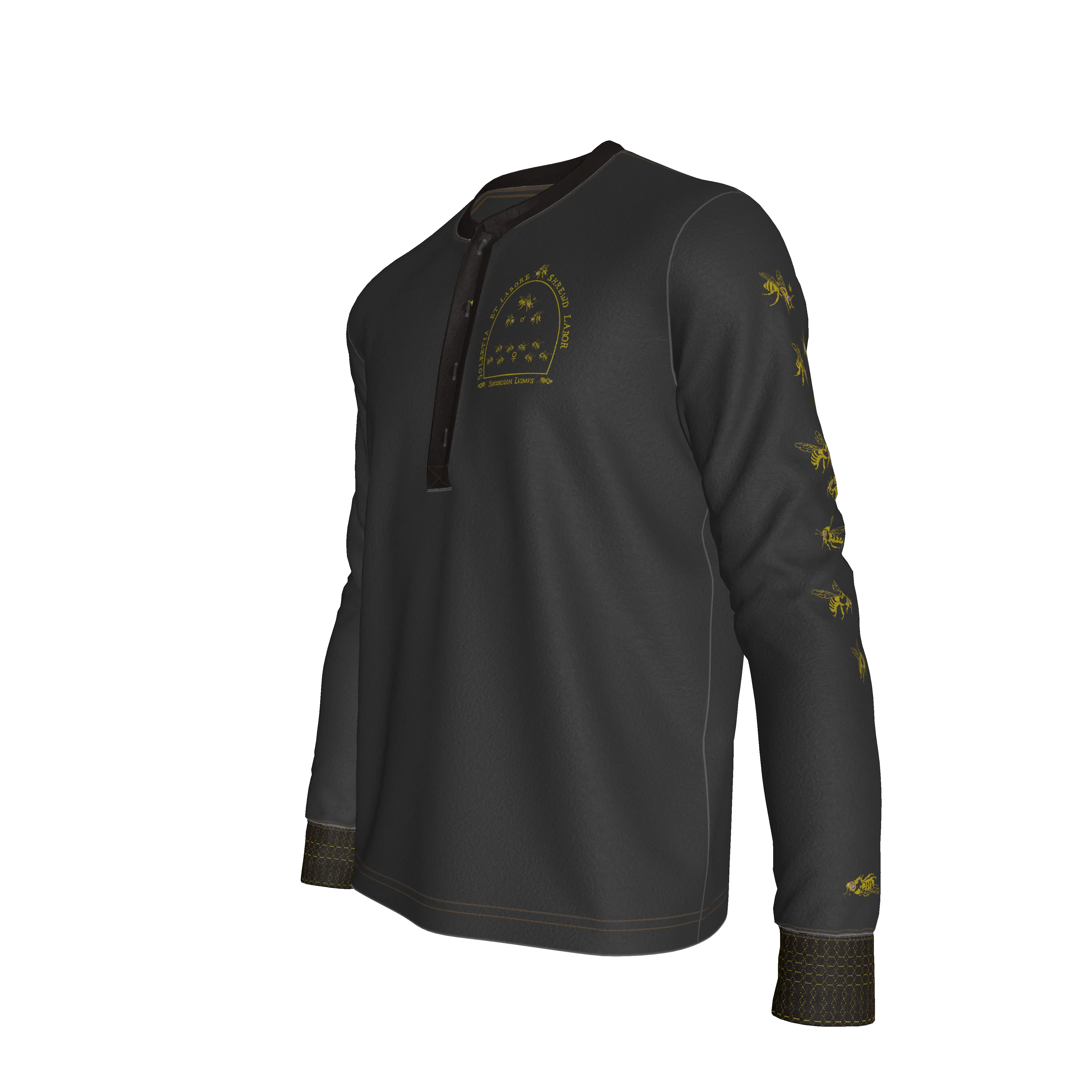 The Bee Hierarchy Long Sleeve T-Shirt