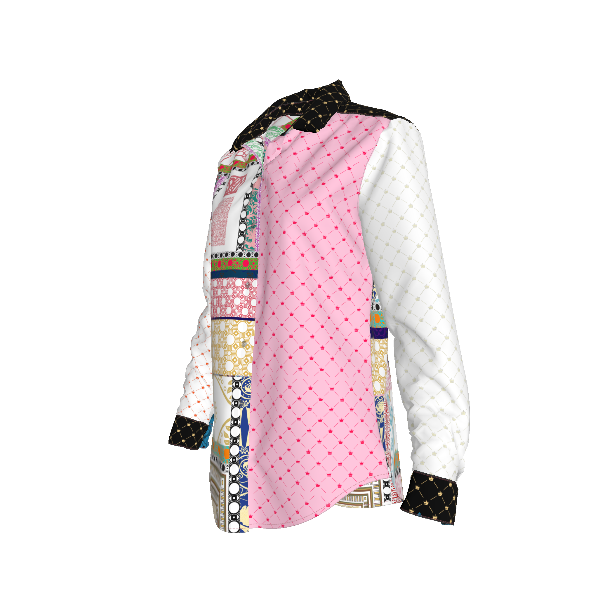 Shoosty V3 Paloma V4 Woman’s Dress Shirt – Silk Stretch Charmeuse