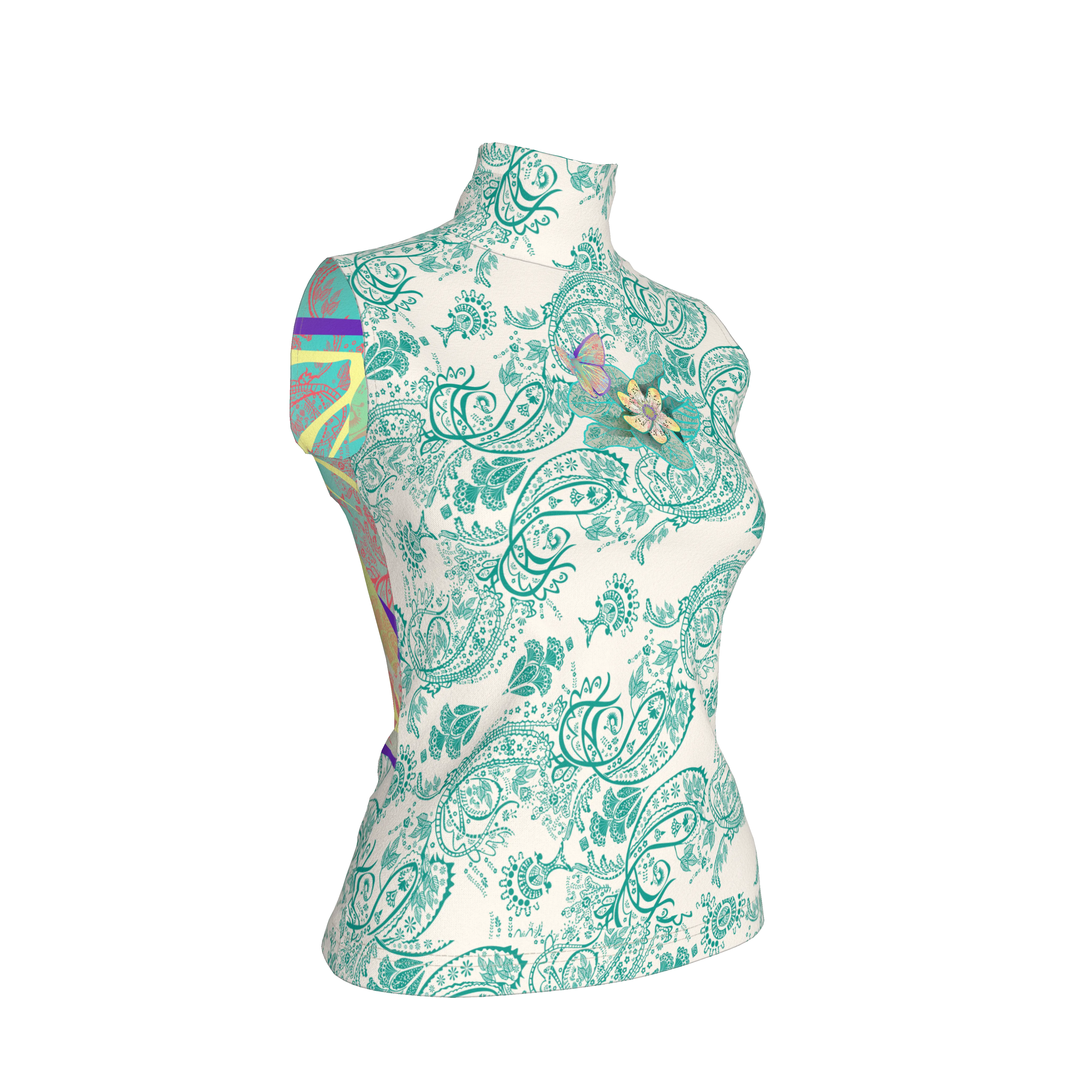 Blue Morpho Women’s Turtleneck