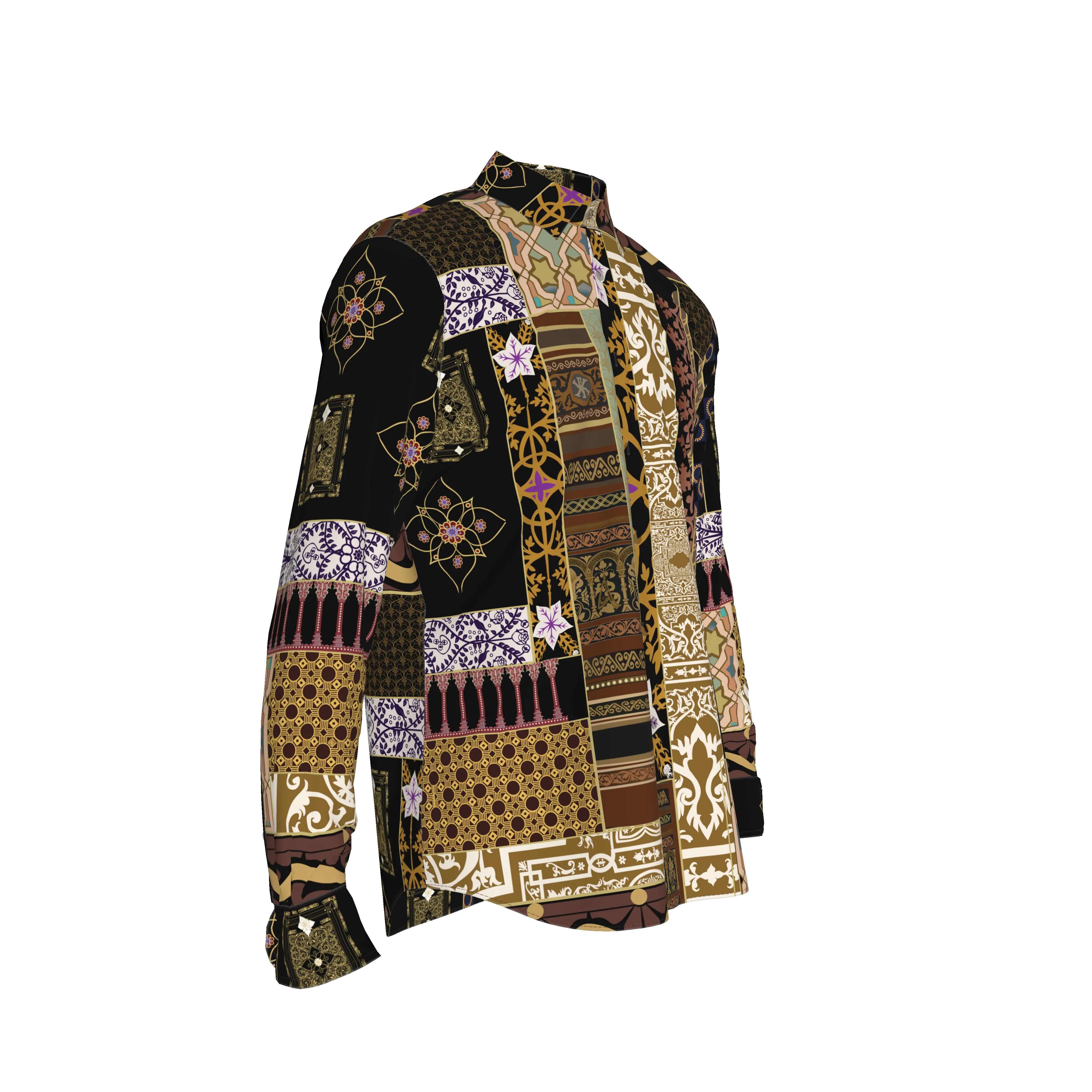 Andre Collection Dress Shirt with French Collar – Button-Up Unisex Shirt in Pima Cotton Poplin