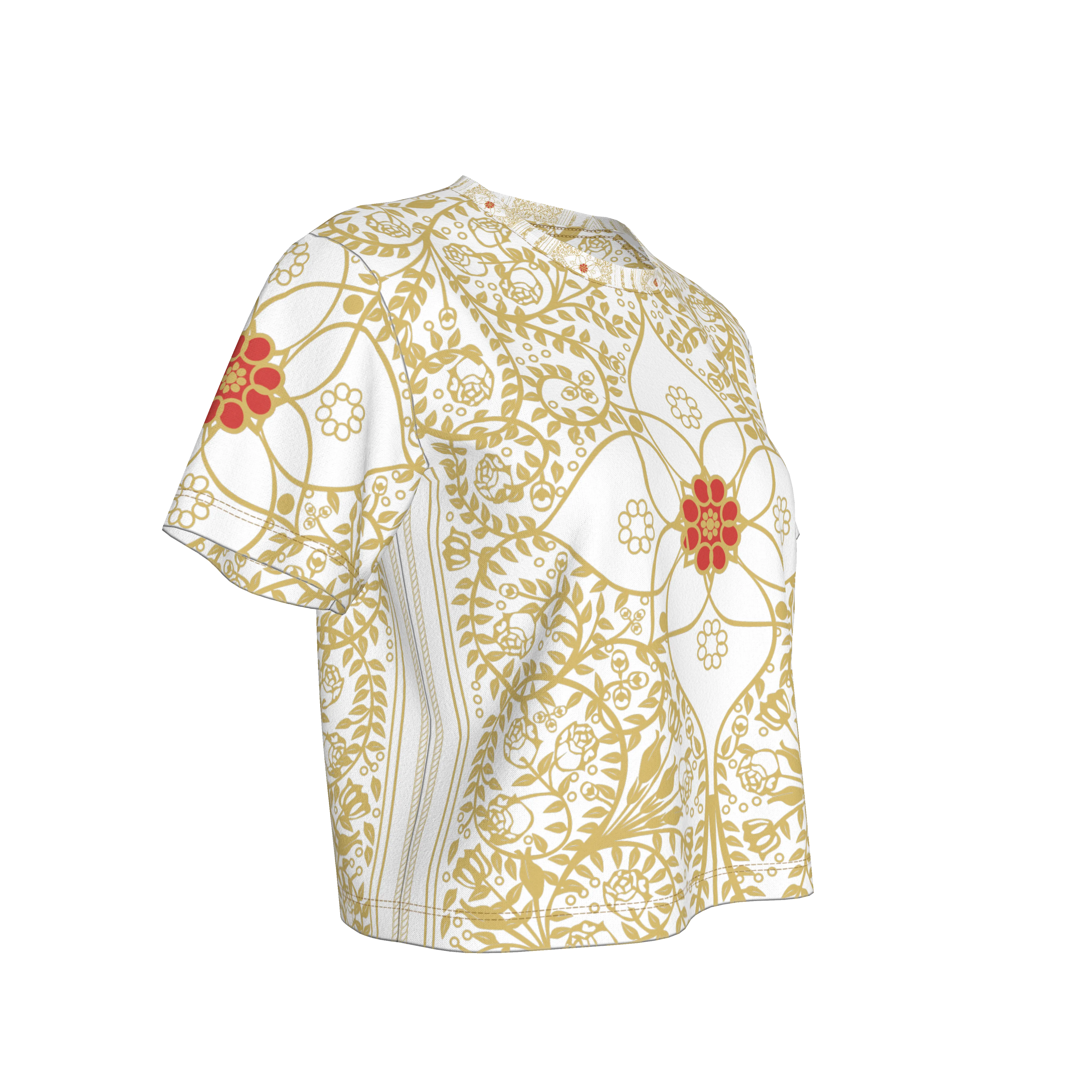 Star Flower Boxy Women’s Shirt