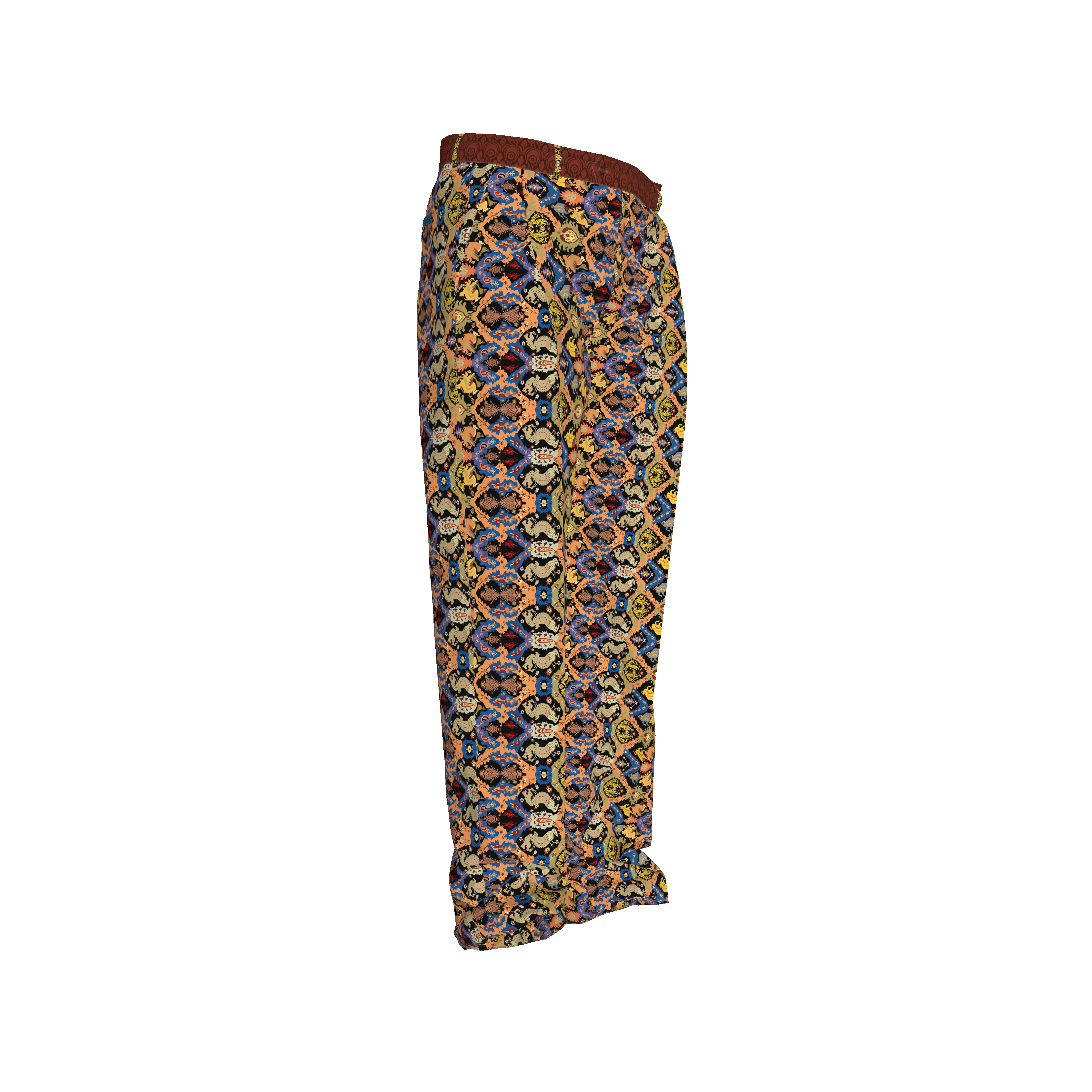 Scythian Pleated Mens Pants