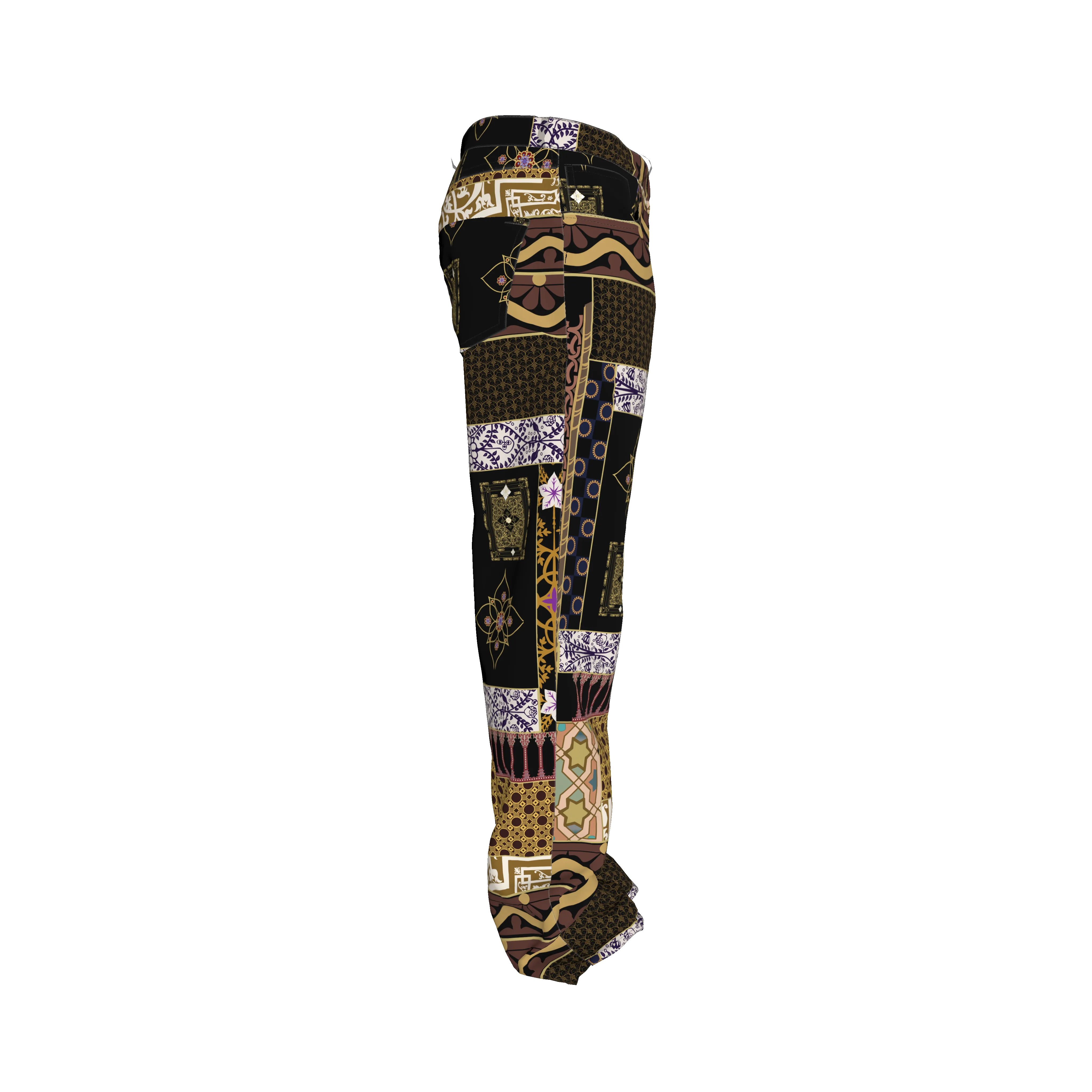 Relaxed Fit Jeans in Heavy Stretch Cotton Twill